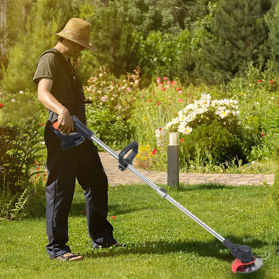 Battery Lawn Trimmer 21V 8000 RPM | Bowlift