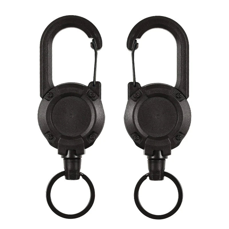 BowLift | Automatic retractable wire rope outdoor keychain