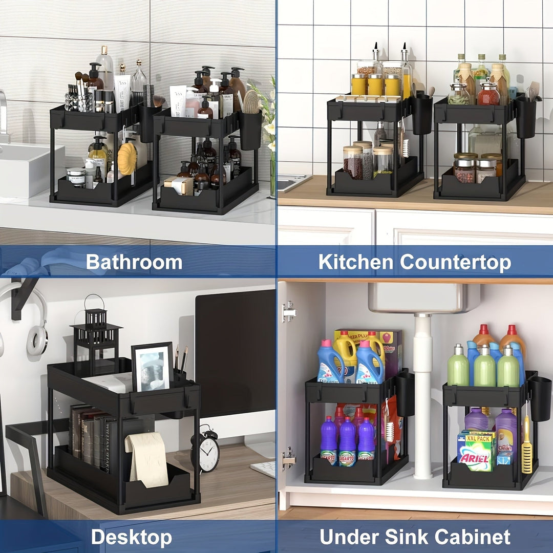 Extendable Sink Cabinet Organizer | Bowlift