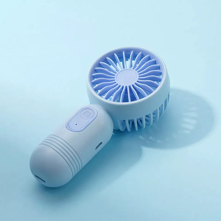 USB Rechargeable Mini Portable Fan With 3 Speeds | Bowlift