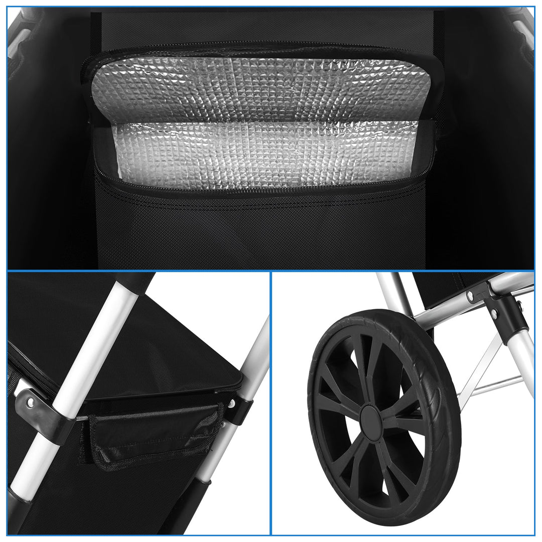 Shopping trolley shopping roller foldable 40L | Bowlift