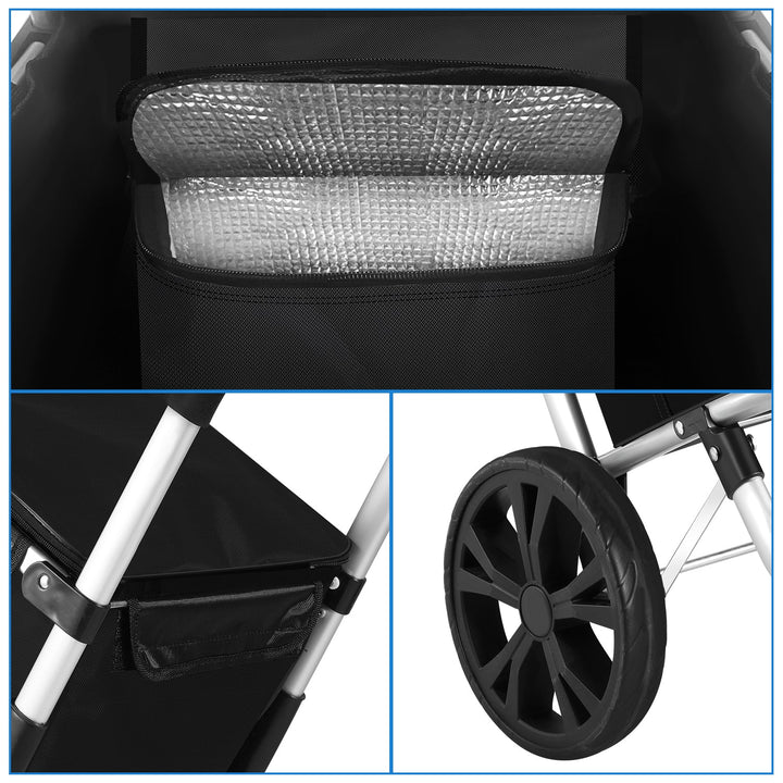 Shopping trolley shopping roller foldable 40L | Bowlift