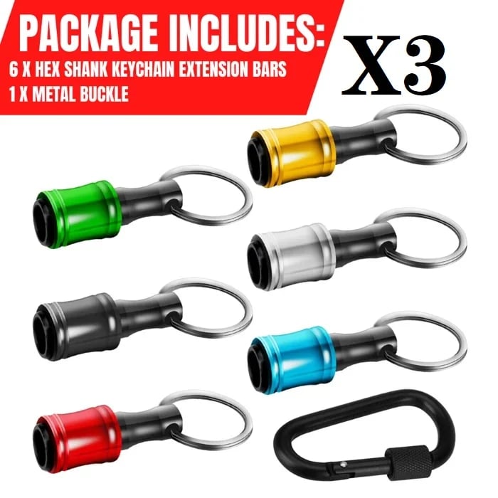 BowLift | 1/4" Hexagonal screwdriver head bracket hiking buckle