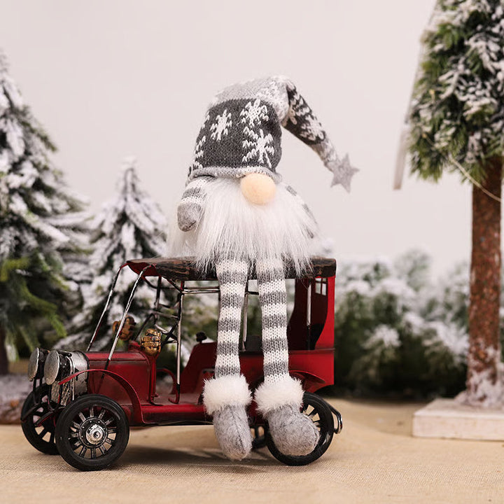 BowLift | Christmas Elf with LED Light | Handmade Decoration Figure | Nordic Design
