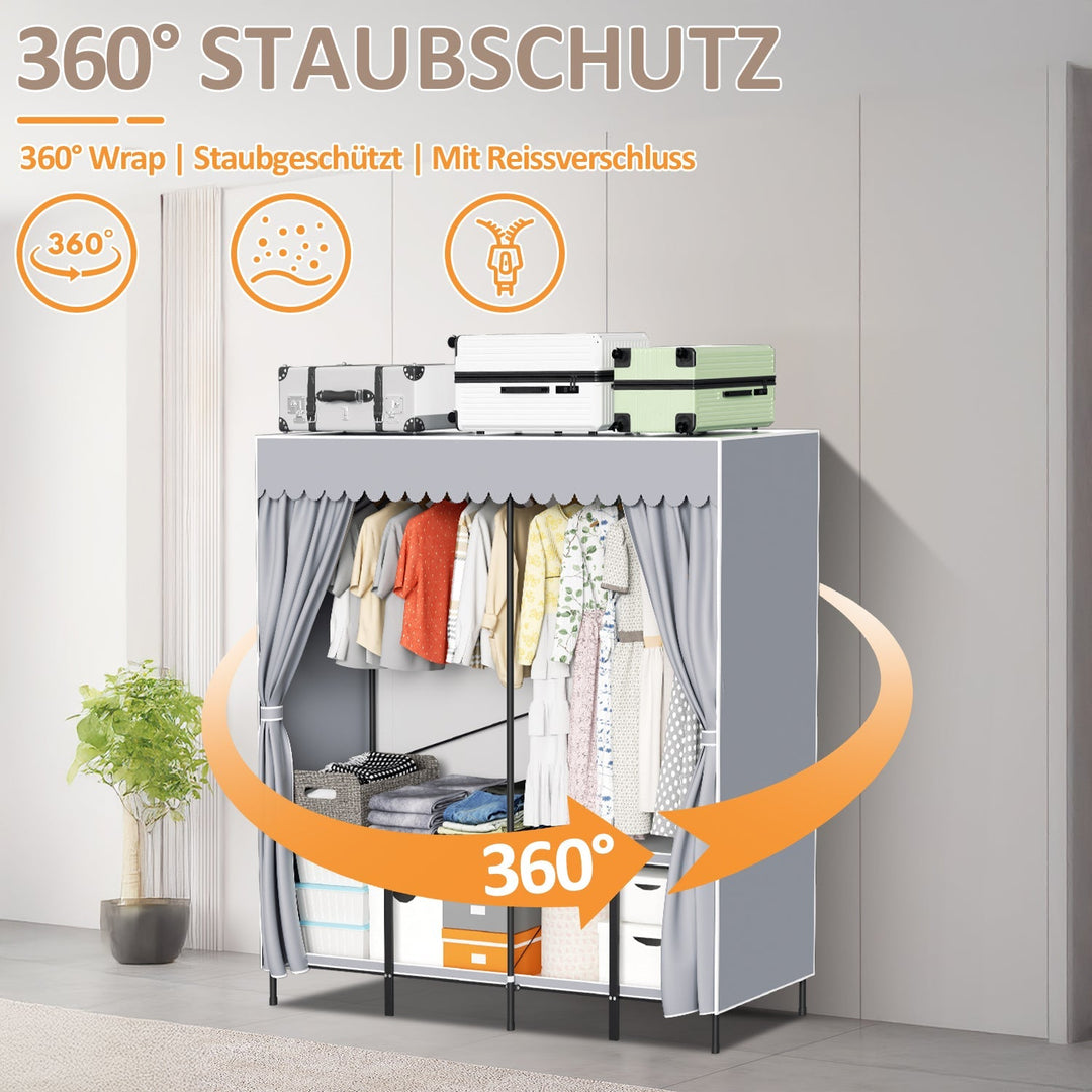 Foldable wardrobe bedroom cabinet | Bowlift