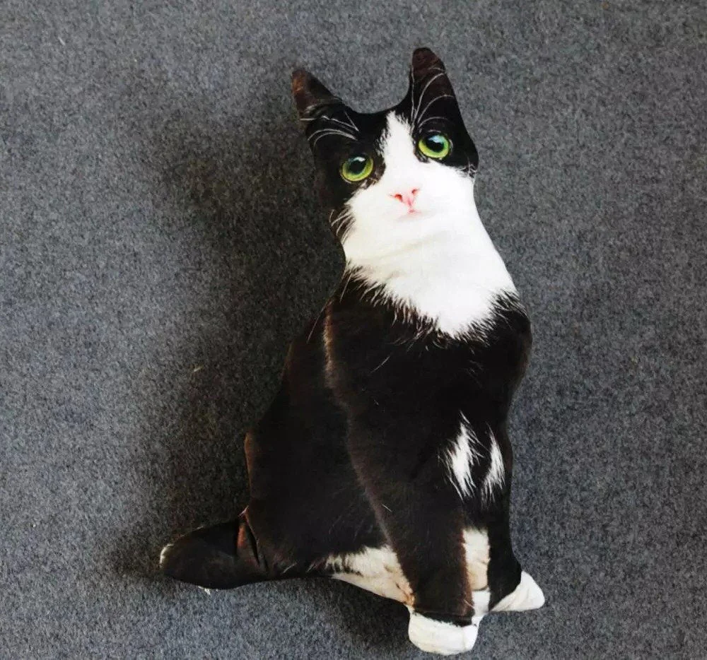 BowLift | Realistic Cat Cushion