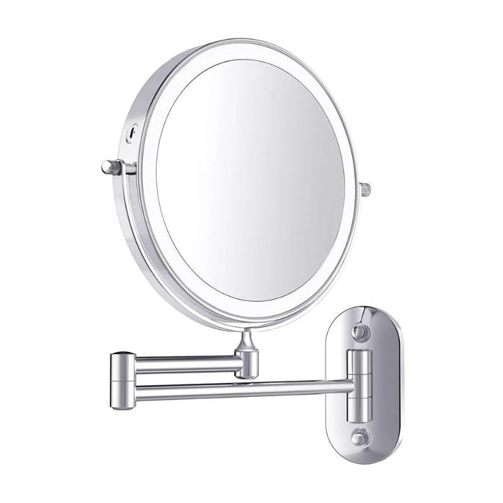 BowLift | Magnified Rechargeable LED Makeup Mirror | Adjustable Brightness, up to 10x Magnification & Portable for Flawless Makeup Application