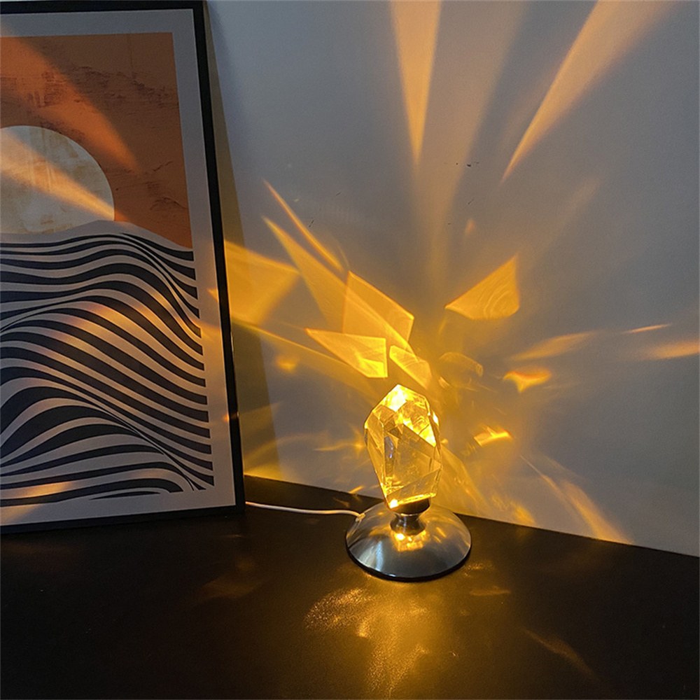 BowLift | Crystal bedside lamp