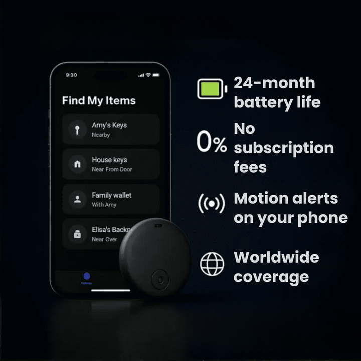 BowLift | GPS Tracker for Motorcycles | No Subscription, Compatible with Android & iOS for Real-Time Location Tracking