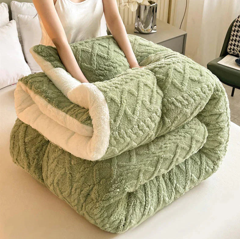 BowLift | SereneSleep Winter Duvet Cover - Luxury Cashmere Fleece Duvet for Ultimate Winter Comfort
