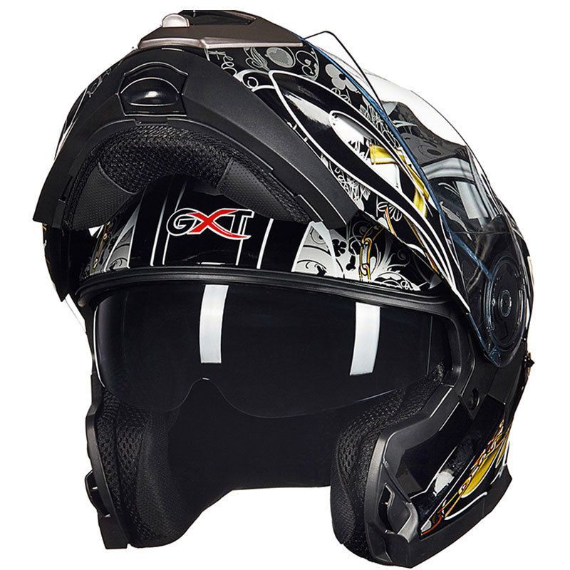 Full-Face Motorcycle Helmet with Advanced Ventilation Bowlift