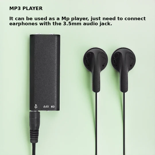 BowLift | Mini Voice-Activated Recorder