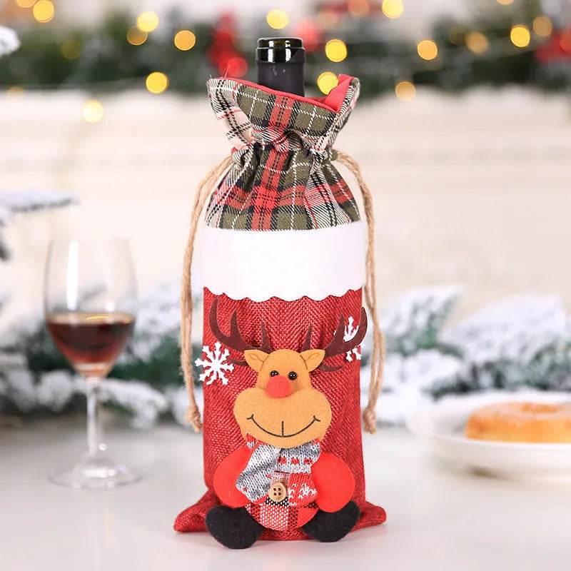 BowLift | Christmas Decorations Christmas Wine Bottle Socks