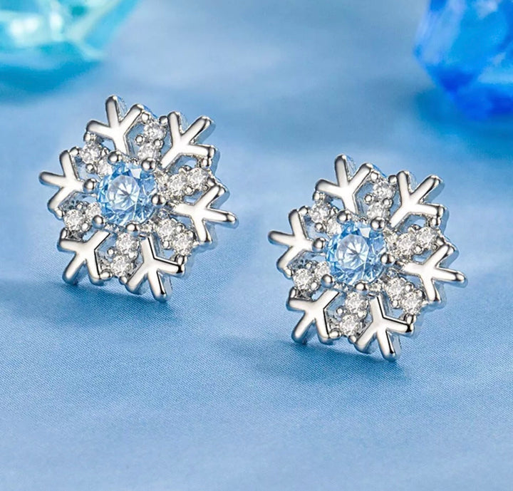 BowLift | Crystal Snowflake Earrings