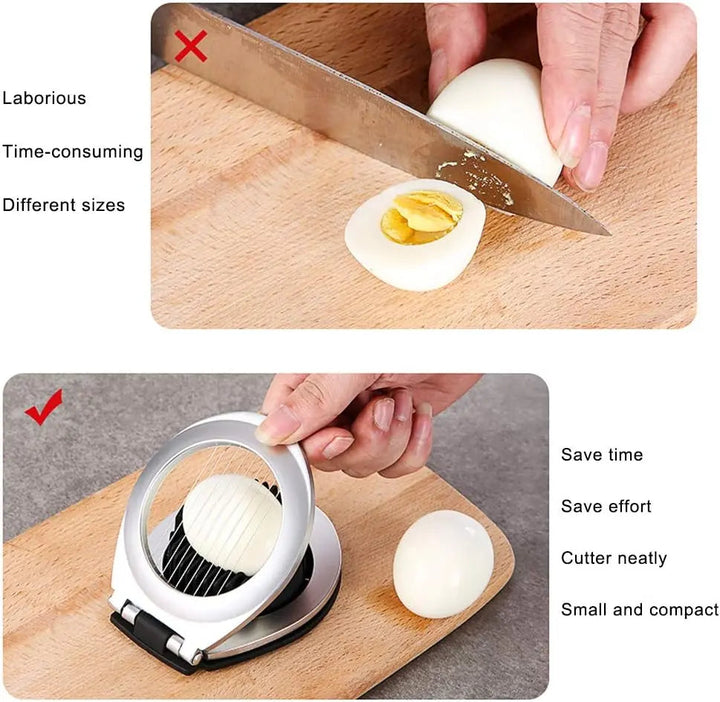 SliceMaster — Perfect egg slices and more, stress-free in professional quality | Bowlift