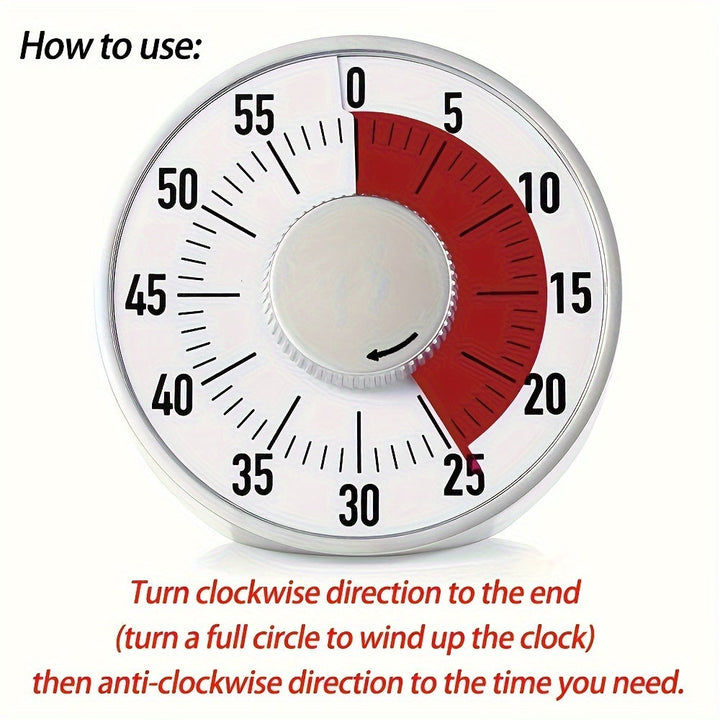 Mechanical kitchen timer 60 min. | Bowlift