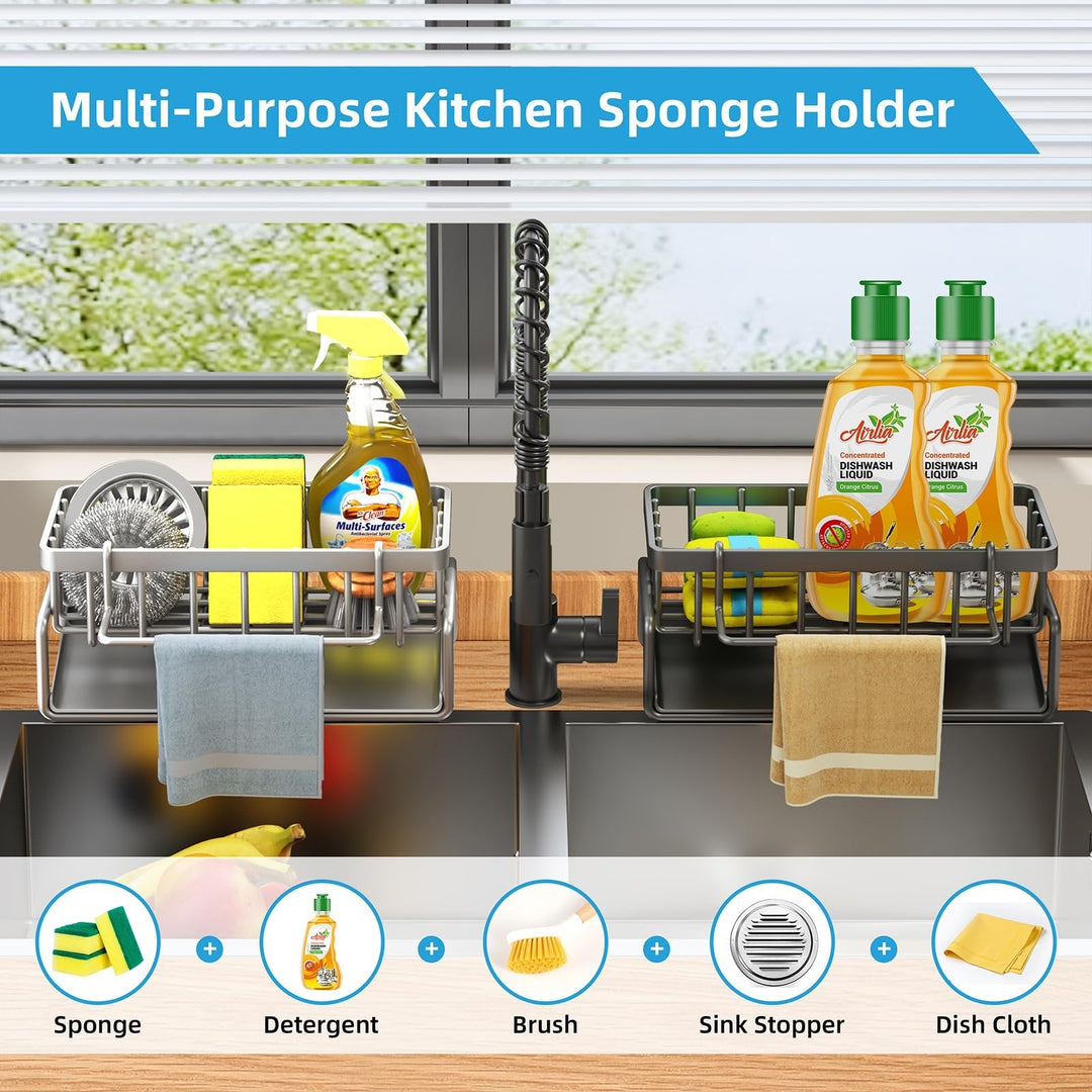 BowLift | Self-Draining Kitchen Sponge Holder