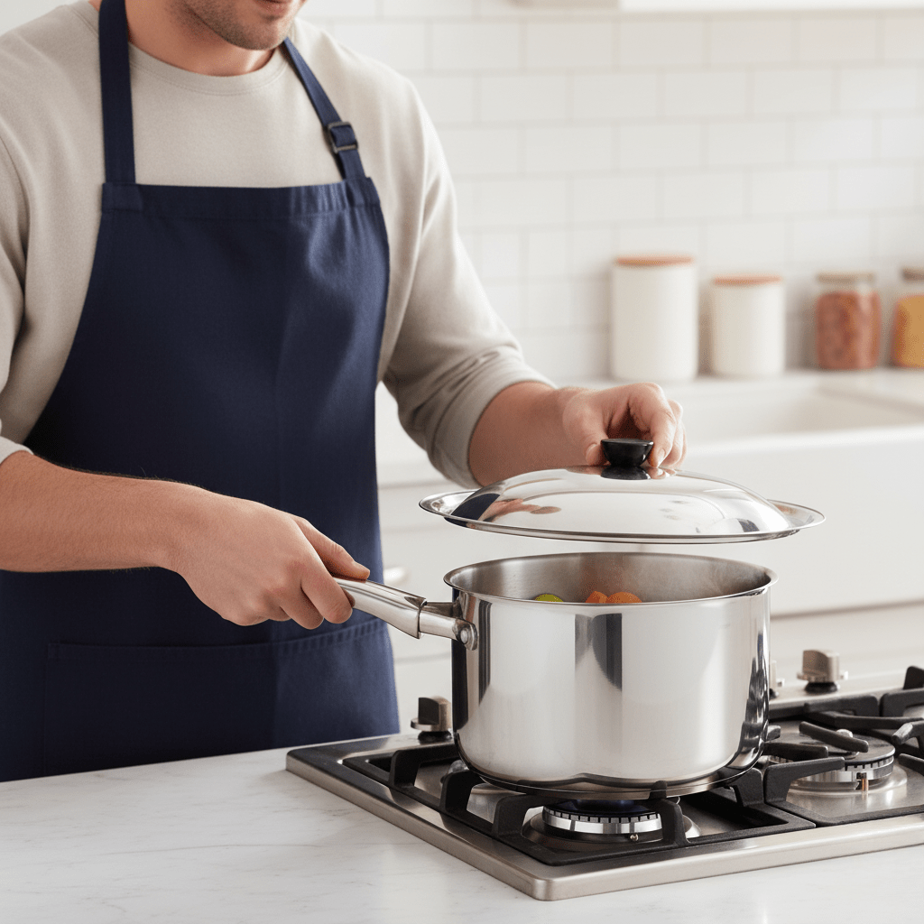 BowLift | Stainless Steel Lid for Versatile Kitchen Use and Perfect Cooking