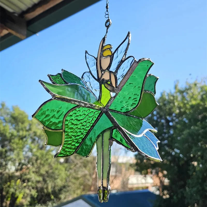 GraceSpin -  Elegant Stained Glass Spinner Bowlift