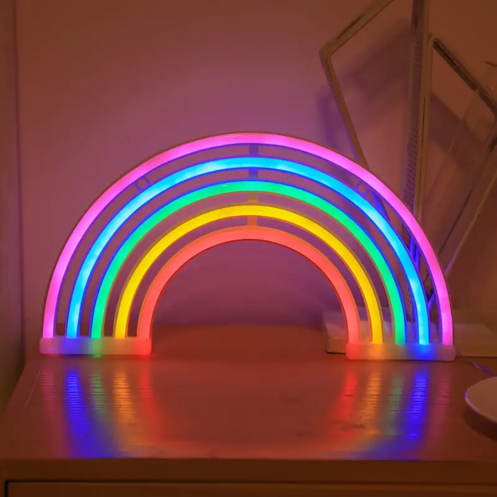 Rainbow Night Light - RadiantArc | Bowlift