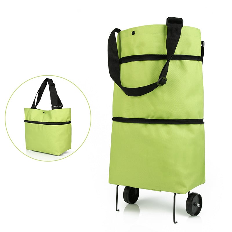 BowLift | Foldable green shopping bag