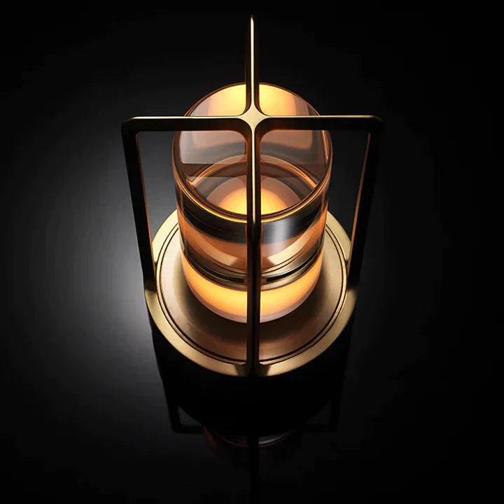 BowLift | Wireless Lantern Lamp with Crystal Shade