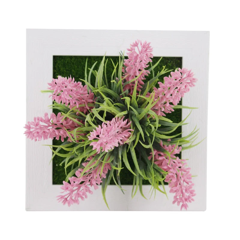 BowLift | GreenFrame Wall Decoration – 3D Art Plant in Modern Hanging Frame