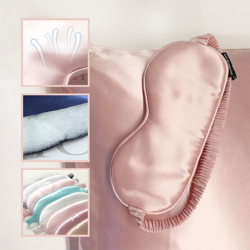 BowLift | Double-sided silk sleeping eye patch