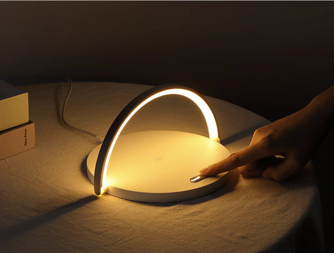 BowLift | Bowlight Design | Atmospheric 3-in-1 Night Light With Wireless Charging