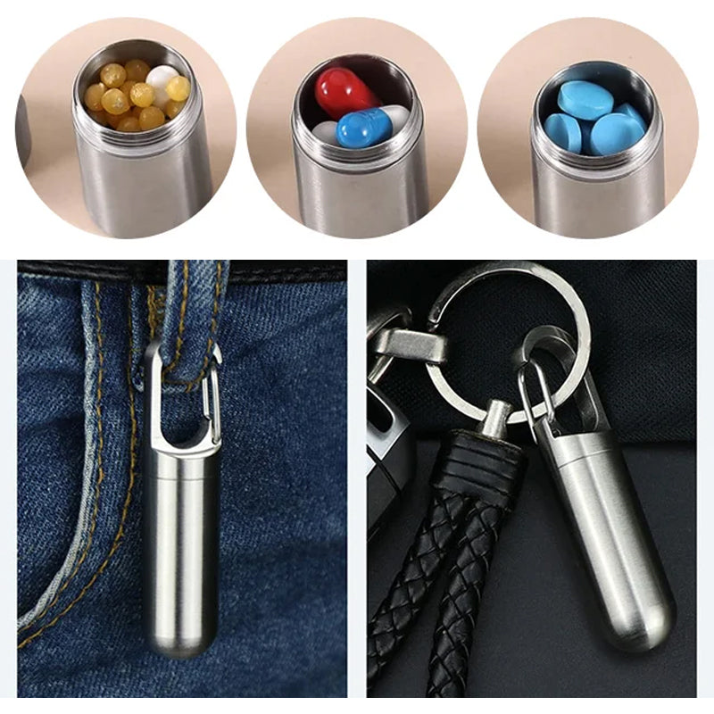 BowLift | Portable Medication Box made of Stainless Steel
