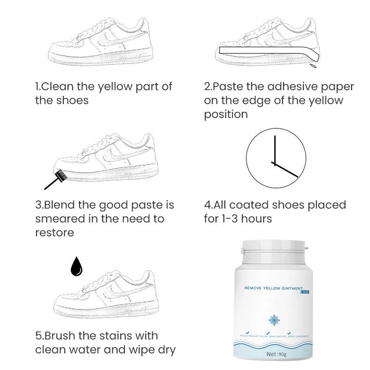 Shoes Whitening Cleansing Gel | Bowlift