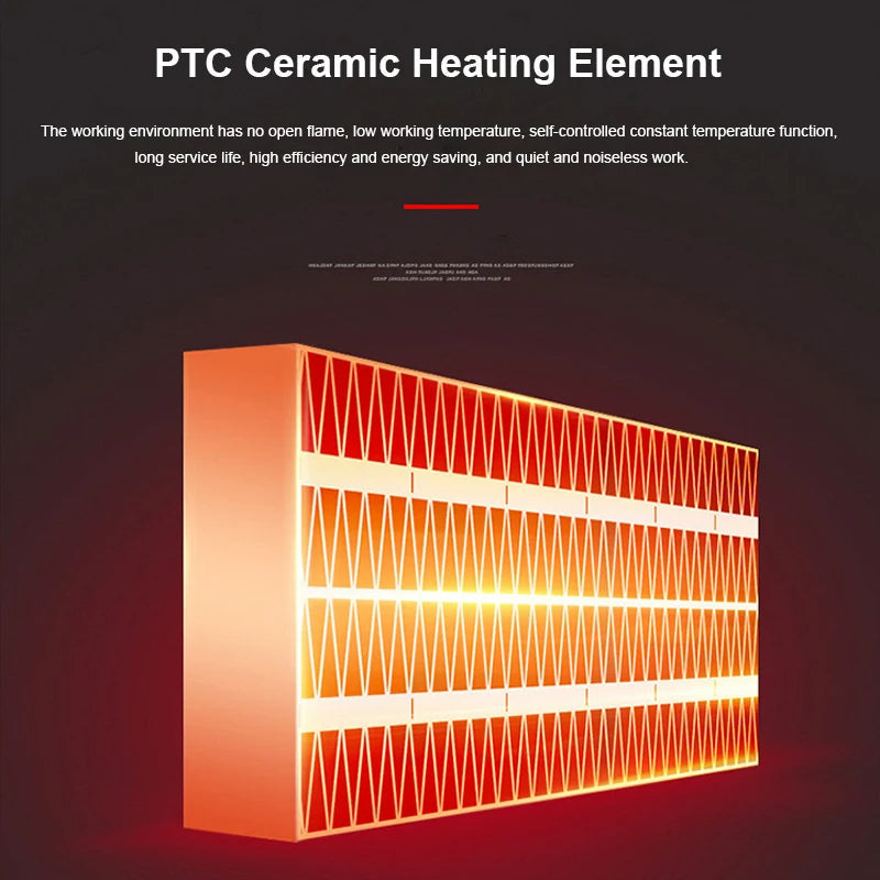 Portable electric heater - Always a warm temperature everywhere | Bowlift
