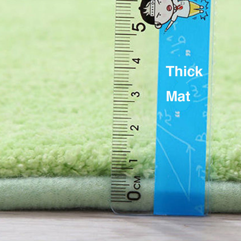 BowLift | Feblilac Solid Color Tufted Bath Mat, Multiple Sizes Bath Mat, Pure Non-Slip Bath Mat