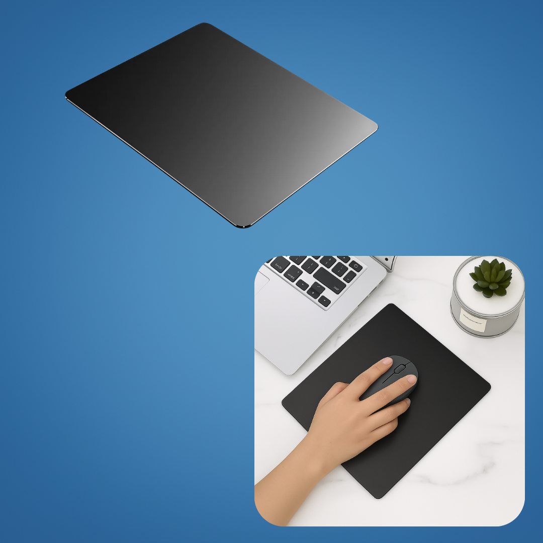 Precision Glide – Rigid Aluminium – Non-Slip Stability – Durable Easy-Clean Surface – Work & Gaming Use Bowlift