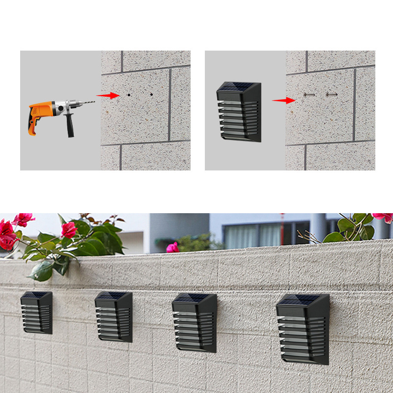 BowLift | Solar LED Garden Wall Light – Solar-powered outdoor lighting for patio and garden