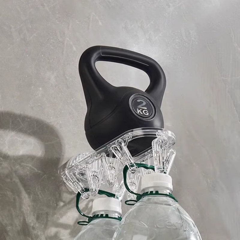 BowLift | Suction cup collapsible clothes hanger with clip