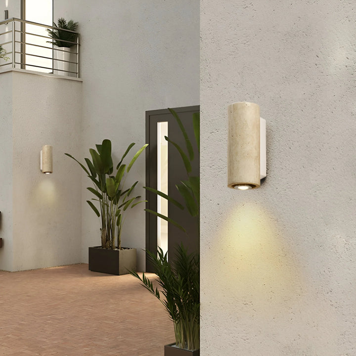 StoneLuxe – Natural Travertine Wall Light