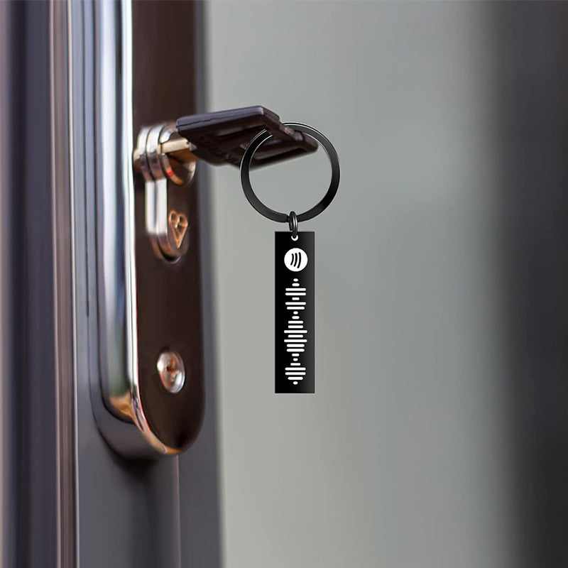 BowLift | Music Code Plaque Keychain