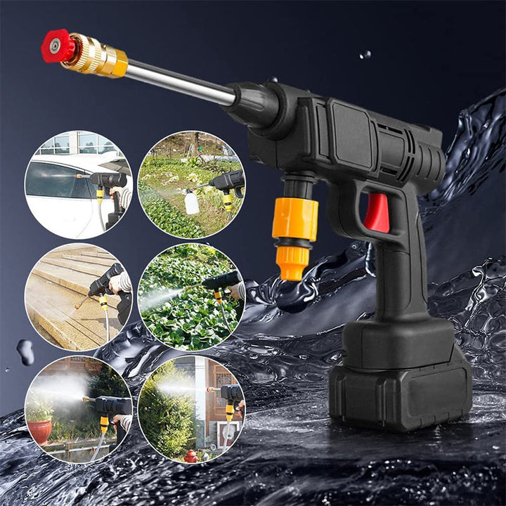 Cordless Portable High Pressure Spray Water Gun (Free Shipping) | Bowlift