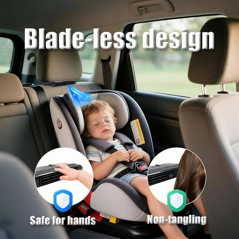 Portable Car Seat Cooling Fan | Bowlift