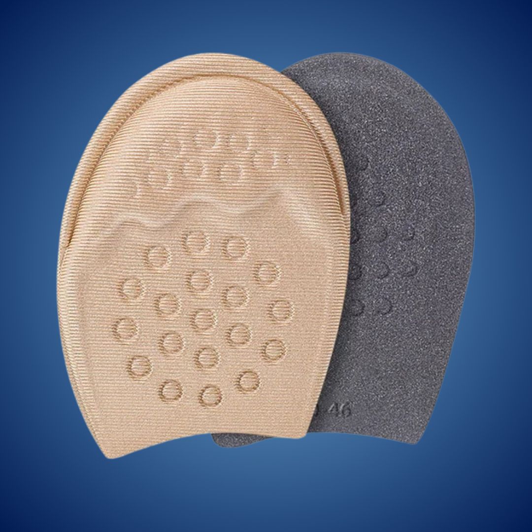 FootEase Shoes Half Insoles Forefoot Inserts | Foot Pain Relief - Shock Absorption - Custom Fit for Everyday Comfort Bowlift