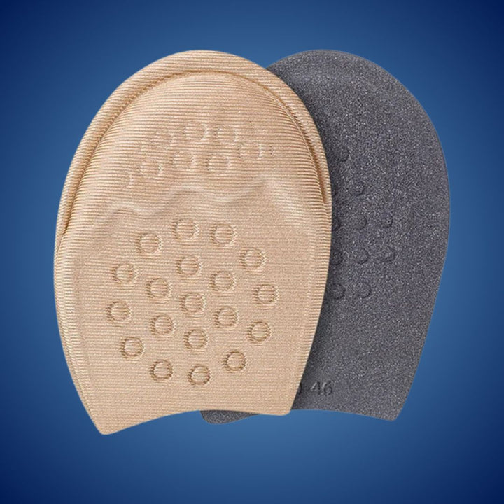 FootEase Shoes Half Insoles Forefoot Inserts | Foot Pain Relief - Shock Absorption - Custom Fit for Everyday Comfort Bowlift