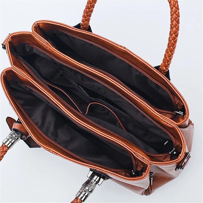 BowLift | Boston Leather Handbag for Women