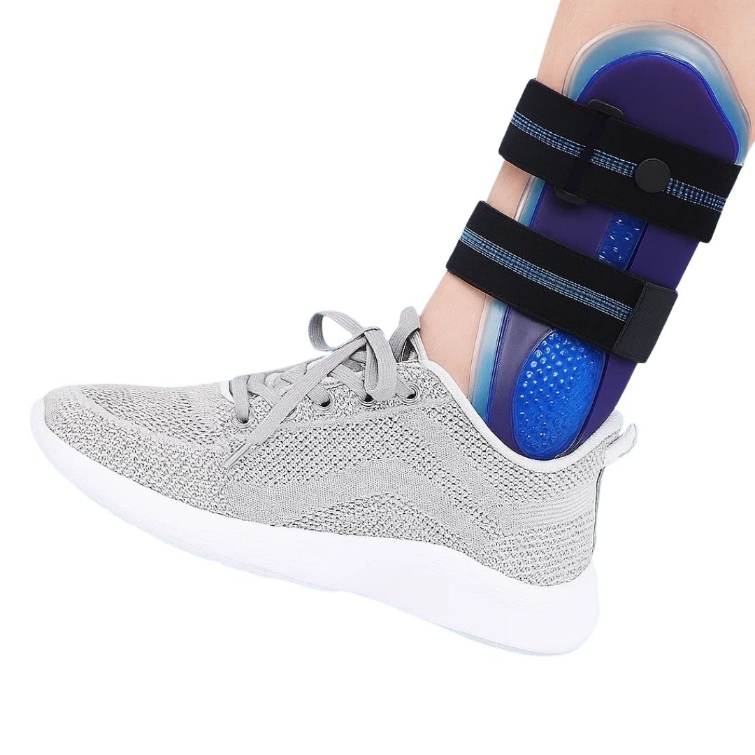 Sprain Pain Relief – Adjustable Straps With Gel Padding – Reduces Swelling & Speeds Recovery Support Bowlift