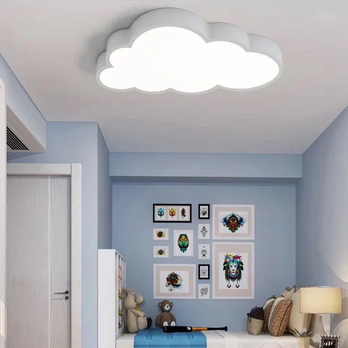 LED Ceiling Lamp for Kids' Rooms - CloudLight | Bowlift