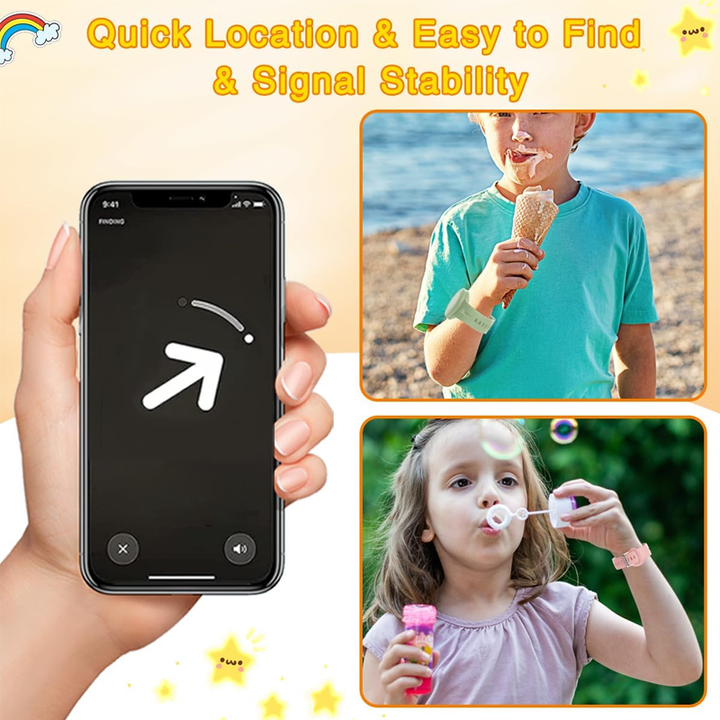 BowLift | Children's waterproof silicone anti-loss wristwatch