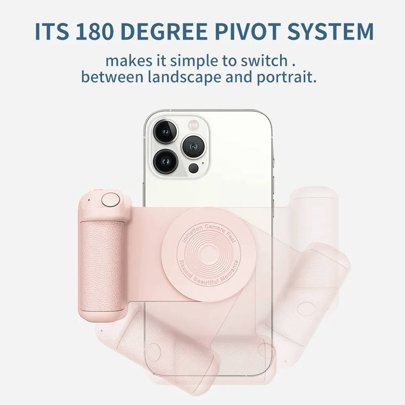 BowLift | Magnetic Camera Grip Bluetooth Mount