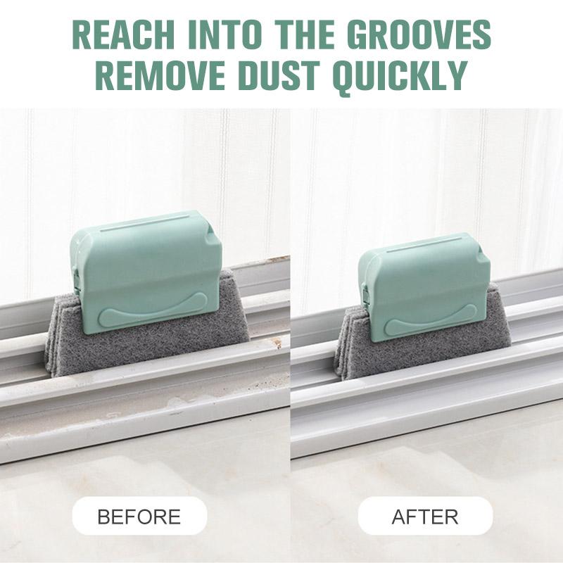 BowLift | Magical Door Window Groove Cleaning Brushes, 3 Pieces