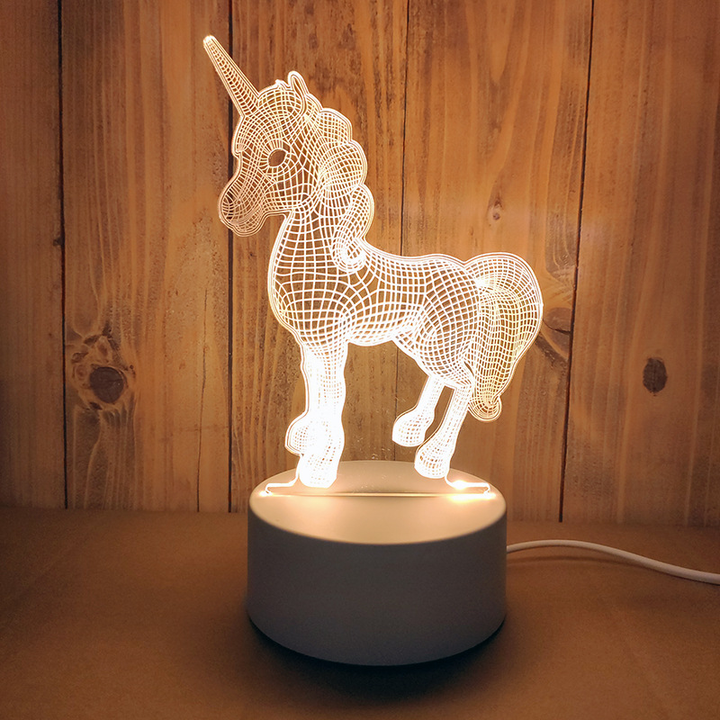 3D Night Light Usb Bowlift