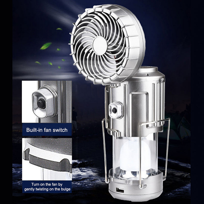 BowLift | Outdoor LED Camping Light with Fan